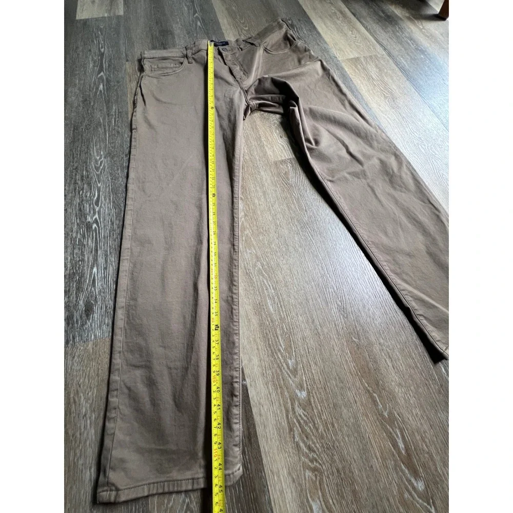 Mavi Matt Relaxed Straight Leg Pants Mens 42/34 Brown Khaki Cotton Stretch 2311